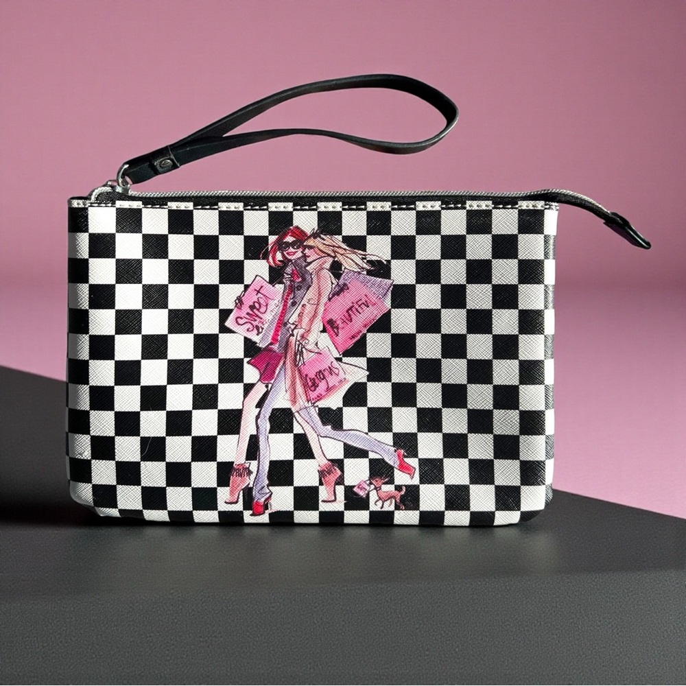 💖 Izak Zenou Fashion Illustration Wristlet 💖